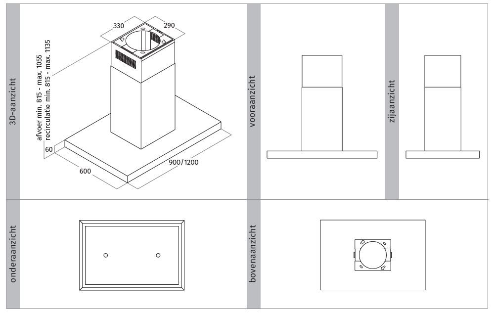 Wave afzuigkap 2066.32 afbeelding 3