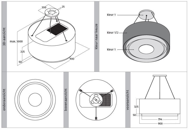Wave afzuigkap 2630.40 afbeelding 3