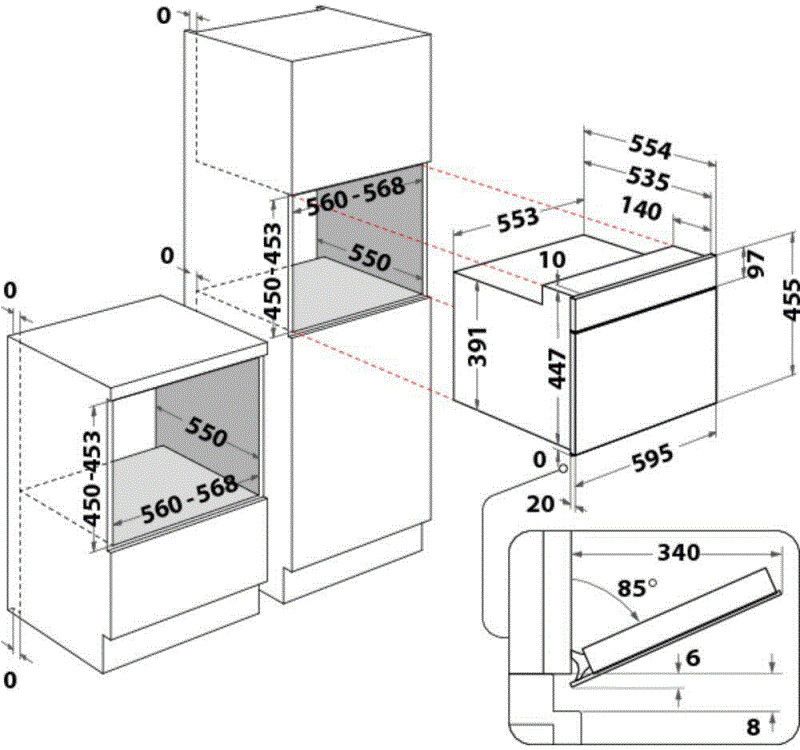 Whirlpool magnetron AMW9605/IX afbeelding 3
