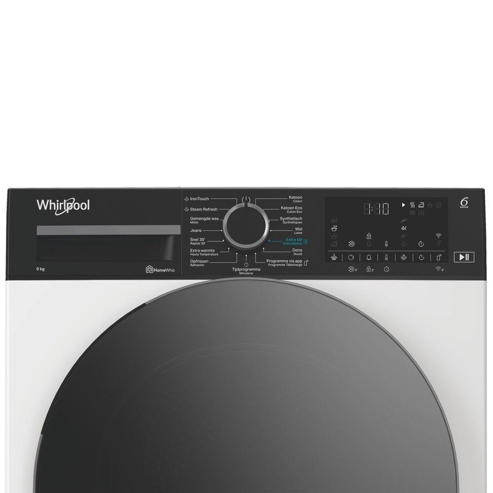 Whirlpool C WD1 96M WBS BE  wasdroger afbeelding 5