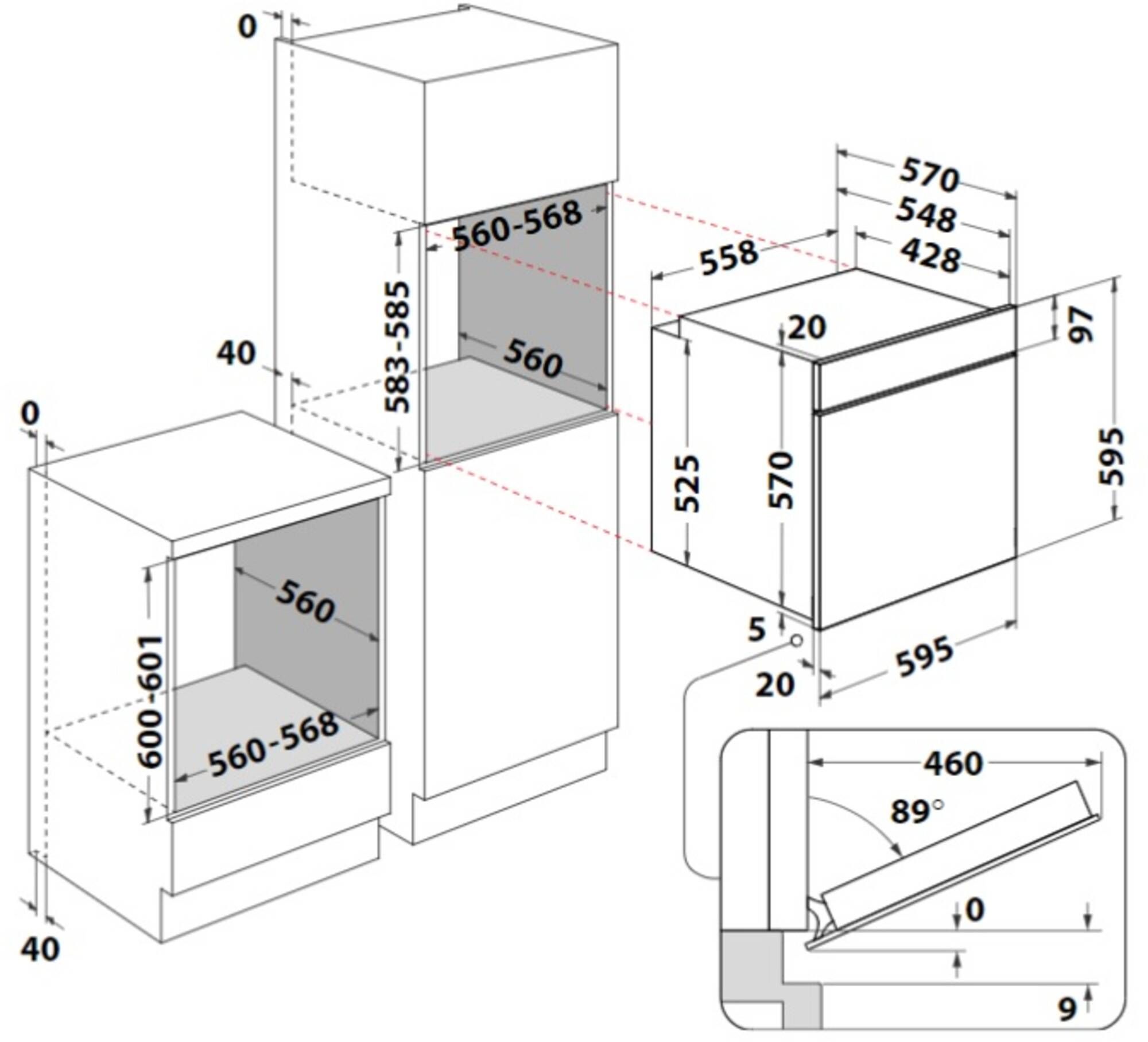 Whirlpool oven inbouw OMK58HU1X afbeelding 4