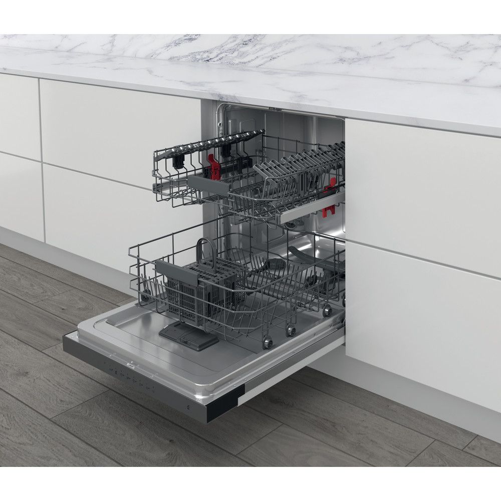 Whirlpool vaatwasser inbouw WBC3C26X afbeelding 4