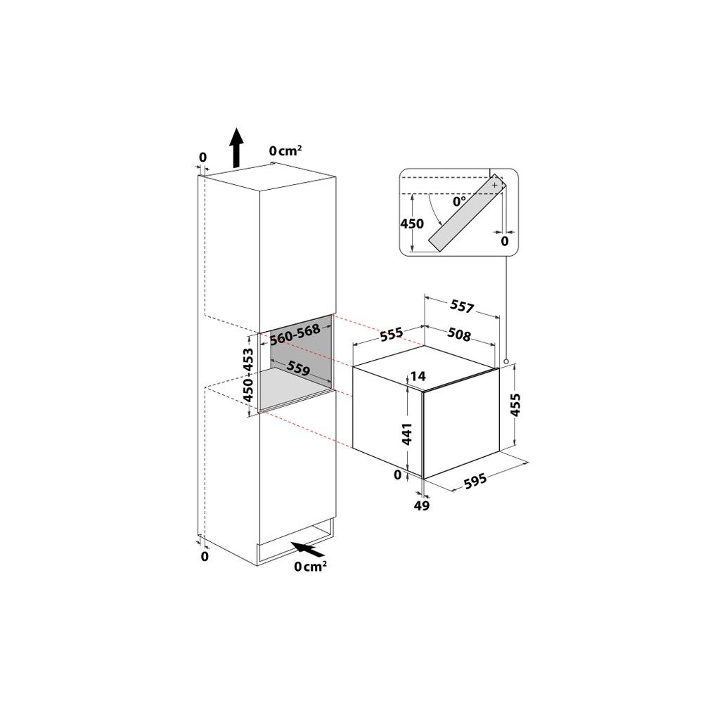 WHW45S2B Whirlpool afbeelding 2