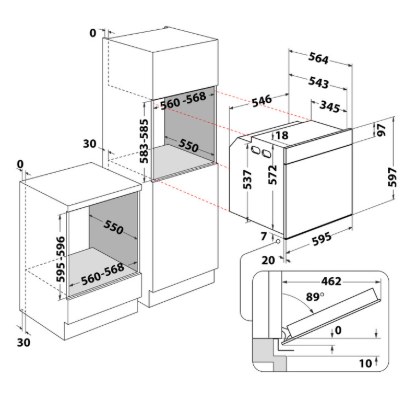 Whirlpool WOI5S8PM1SX