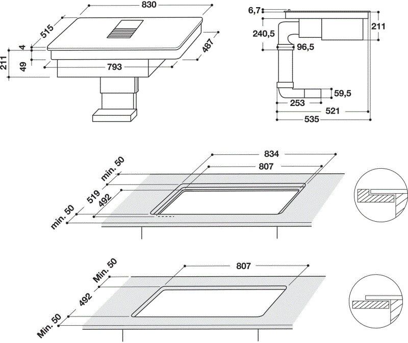 Whirlpool kookplaat WVH92K/1 afbeelding 3