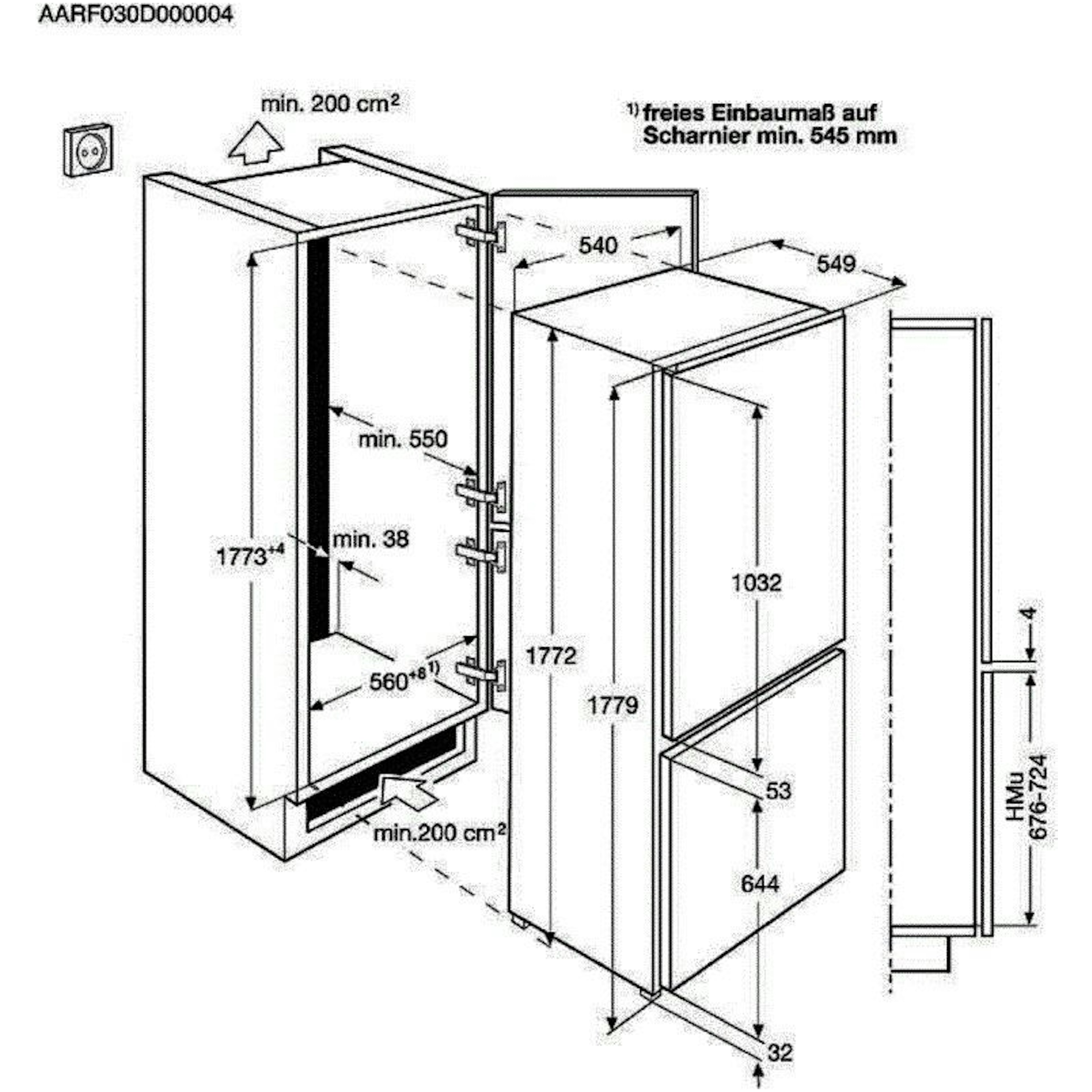 Zanussi koelkast inbouw ZNLE18FS1 afbeelding 4